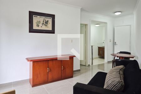 Sala de apartamento para alugar com 1 quarto, 40m² em Jardim Chácara Inglesa, São Bernardo do Campo