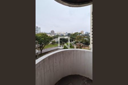 Varanda da suíte de apartamento para alugar com 1 quarto, 40m² em Jardim Chácara Inglesa, São Bernardo do Campo