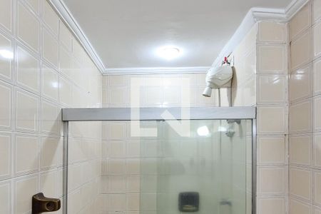 Banheiro da Suíte de apartamento para alugar com 1 quarto, 40m² em Jardim Chácara Inglesa, São Bernardo do Campo