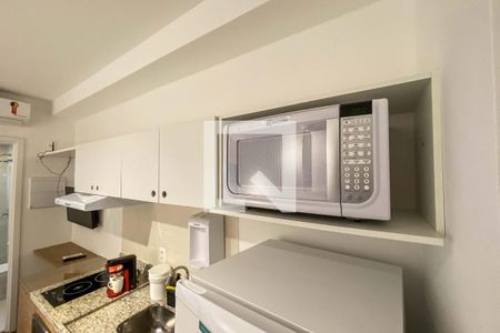 Banheiro de kitnet/studio para alugar com 1 quarto, 25m² em Vila Mariana, São Paulo