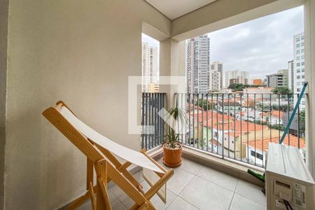 Varanda de kitnet/studio para alugar com 1 quarto, 25m² em Vila Mariana, São Paulo