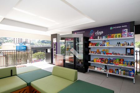 Área Comum - Mini Mercado de kitnet/studio para alugar com 1 quarto, 32m² em Pinheiros, São Paulo