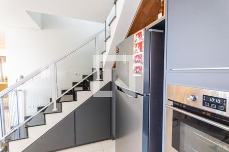 Cozinha de apartamento à venda com 3 quartos, 180m² em Vila Francisco Matarazzo, Santo André