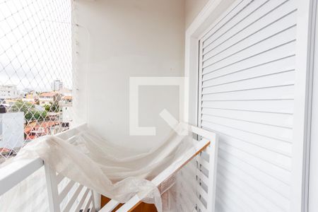 Varanda da Suíte de apartamento à venda com 3 quartos, 180m² em Vila Francisco Matarazzo, Santo André