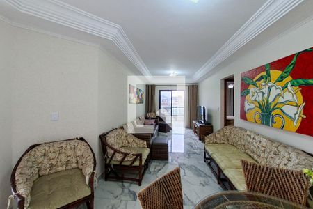 Sala de apartamento para alugar com 2 quartos, 108m² em Aviação, Praia Grande