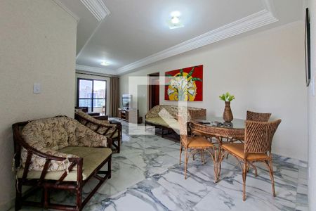 Sala de apartamento para alugar com 2 quartos, 108m² em Aviação, Praia Grande