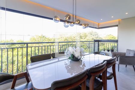 Varanda da Sala de apartamento à venda com 3 quartos, 113m² em Jardim Dom Bosco, São Paulo