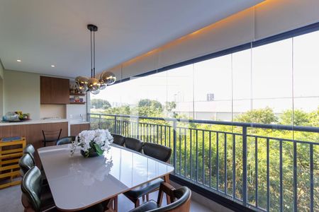 Varanda da Sala de apartamento à venda com 3 quartos, 113m² em Jardim Dom Bosco, São Paulo