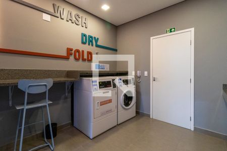 Área comum - Lavanderia de kitnet/studio à venda com 1 quarto, 27m² em Perdizes, São Paulo