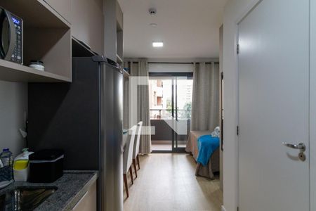 Cozinha de kitnet/studio à venda com 1 quarto, 27m² em Perdizes, São Paulo