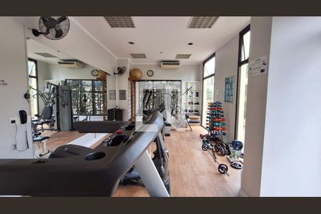 Área comum - Academia de apartamento para alugar com 1 quarto, 55m² em Vila Olímpia, São Paulo