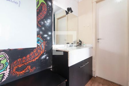 Banheiro Social de apartamento para alugar com 1 quarto, 55m² em Vila Olímpia, São Paulo