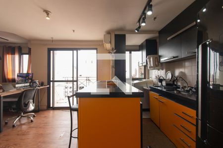 Cozinha de apartamento para alugar com 1 quarto, 55m² em Vila Olímpia, São Paulo