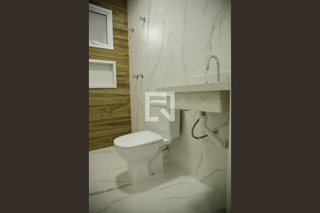 Banheiro da Suíte 1 de apartamento à venda com 2 quartos, 73m² em Jardim do Mar, São Bernardo do Campo