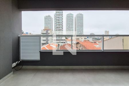 Varanda da Sala de apartamento à venda com 2 quartos, 73m² em Jardim do Mar, São Bernardo do Campo