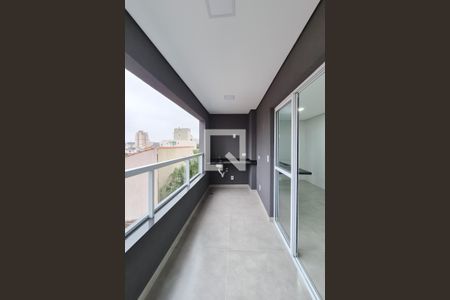 Varanda da Sala de apartamento à venda com 2 quartos, 73m² em Jardim do Mar, São Bernardo do Campo