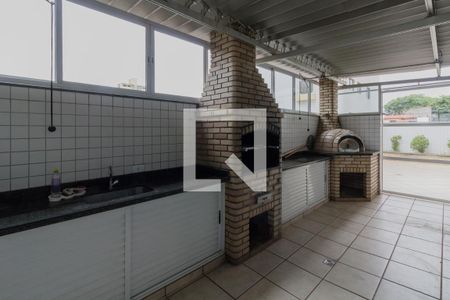 Área comum - Churrasqueira de apartamento à venda com 3 quartos, 85m² em Vila Mussoline, São Bernardo do Campo