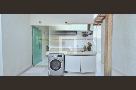Área de Serviço de casa à venda com 3 quartos, 170m² em Vila Rica, Lagoa Santa