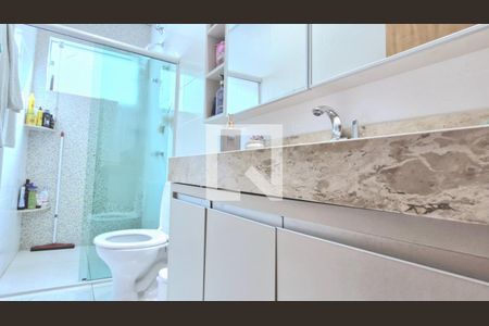 Banheiro de casa à venda com 3 quartos, 170m² em Vila Rica, Lagoa Santa