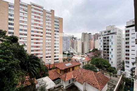 Varanda Vista de apartamento à venda com 2 quartos, 54m² em Bela Vista, São Paulo