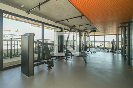 Área comum - Academia de apartamento à venda com 2 quartos, 66m² em Rio Branco, Porto Alegre