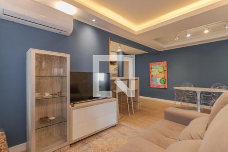 Sala de apartamento à venda com 2 quartos, 55m² em Jardim Carvalho, Porto Alegre