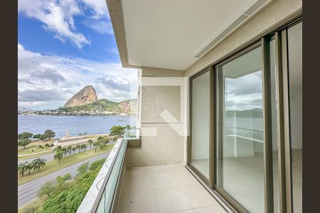 Sacada/Sala de apartamento à venda com 3 quartos, 149m² em Flamengo, Rio de Janeiro