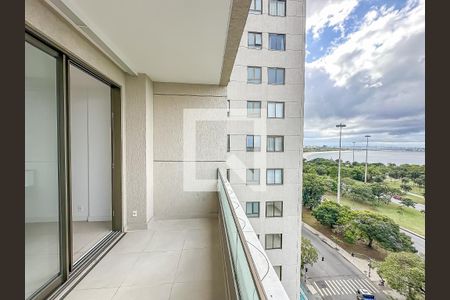 Sacada/Sala de apartamento à venda com 3 quartos, 149m² em Flamengo, Rio de Janeiro