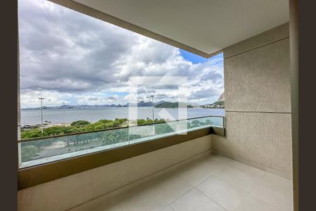 Sacada/Sala de apartamento à venda com 3 quartos, 149m² em Flamengo, Rio de Janeiro