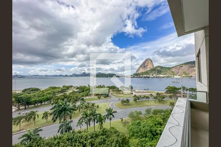 Sacada/Sala de apartamento à venda com 3 quartos, 149m² em Flamengo, Rio de Janeiro