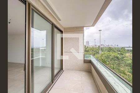 Varanda da Sala de apartamento à venda com 3 quartos, 148m² em Flamengo, Rio de Janeiro