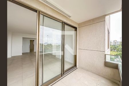 Varanda da Sala de apartamento à venda com 3 quartos, 148m² em Flamengo, Rio de Janeiro