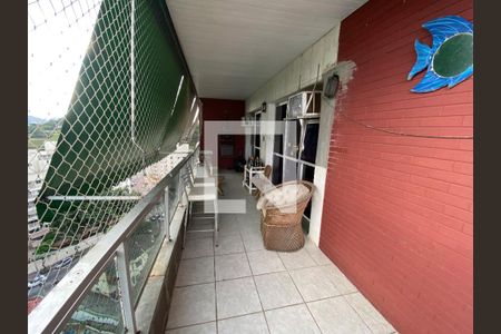 Varanda da Sala de apartamento à venda com 3 quartos, 105m² em Freguesia (jacarepaguá), Rio de Janeiro
