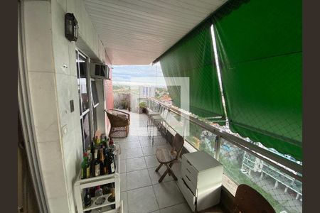Varanda da Sala de apartamento à venda com 3 quartos, 105m² em Freguesia (jacarepaguá), Rio de Janeiro