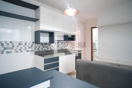 Sala/Cozinha de apartamento para alugar com 1 quarto, 35m² em Jardim Maringa, São Paulo