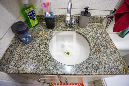 Banheiro de apartamento à venda com 2 quartos, 50m² em Centro, Diadema