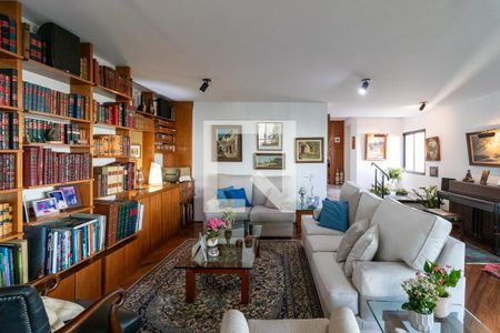 Sala de apartamento à venda com 3 quartos, 215m² em Perdizes, São Paulo