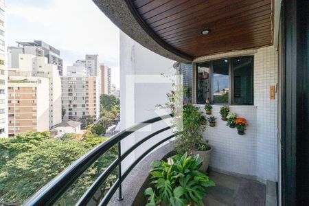 Varanda de apartamento à venda com 3 quartos, 215m² em Perdizes, São Paulo