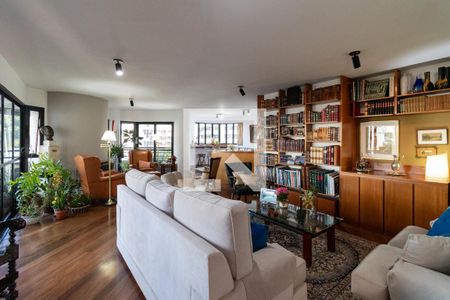 Sala de apartamento à venda com 3 quartos, 215m² em Perdizes, São Paulo