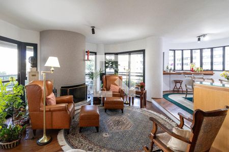 Sala de apartamento à venda com 3 quartos, 215m² em Perdizes, São Paulo