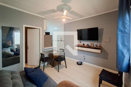 Sala de casa de condomínio para alugar com 1 quarto, 33m² em Aviação, Praia Grande
