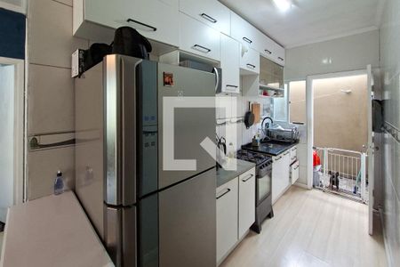 Cozinha de casa de condomínio para alugar com 1 quarto, 33m² em Aviação, Praia Grande