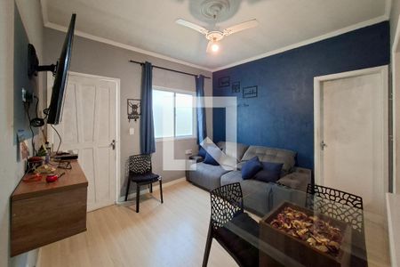 Sala de casa de condomínio para alugar com 1 quarto, 33m² em Aviação, Praia Grande