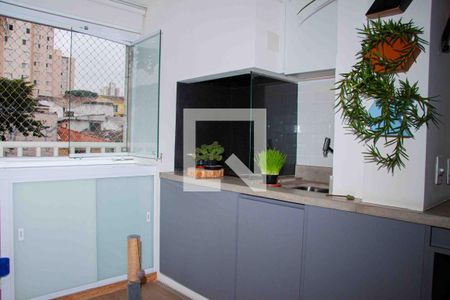 Varanda/Churrasqueira de apartamento à venda com 1 quarto, 69m² em Lapa, São Paulo