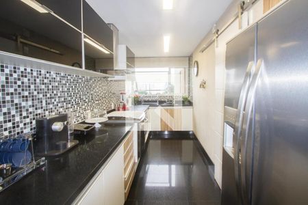 Cozinha de apartamento à venda com 4 quartos, 222m² em Campo Belo, São Paulo