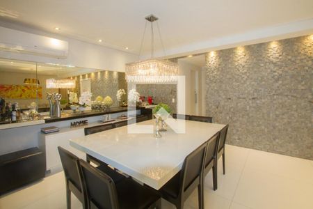 Sala de Jantar de apartamento à venda com 4 quartos, 222m² em Campo Belo, São Paulo