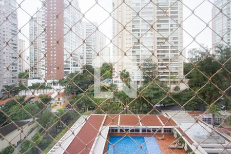 Varanda Gourmet Vista  de apartamento à venda com 4 quartos, 222m² em Campo Belo, São Paulo