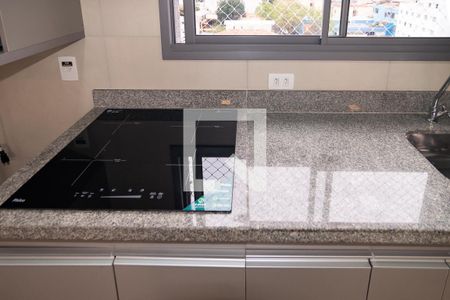 Cozinha de apartamento para alugar com 1 quarto, 31m² em Bela Vista, São Paulo