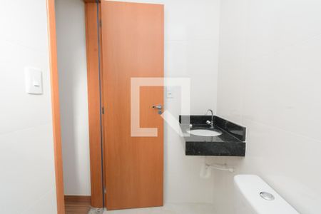 Banheiro da Suíte de apartamento à venda com 2 quartos, 75m² em Miramar (barreiro), Belo Horizonte