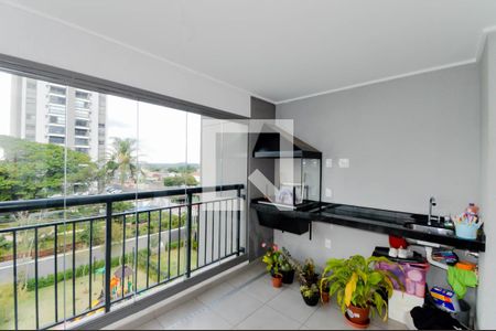 Varanda da Sala de apartamento para alugar com 2 quartos, 58m² em Vila Camargos, Guarulhos
